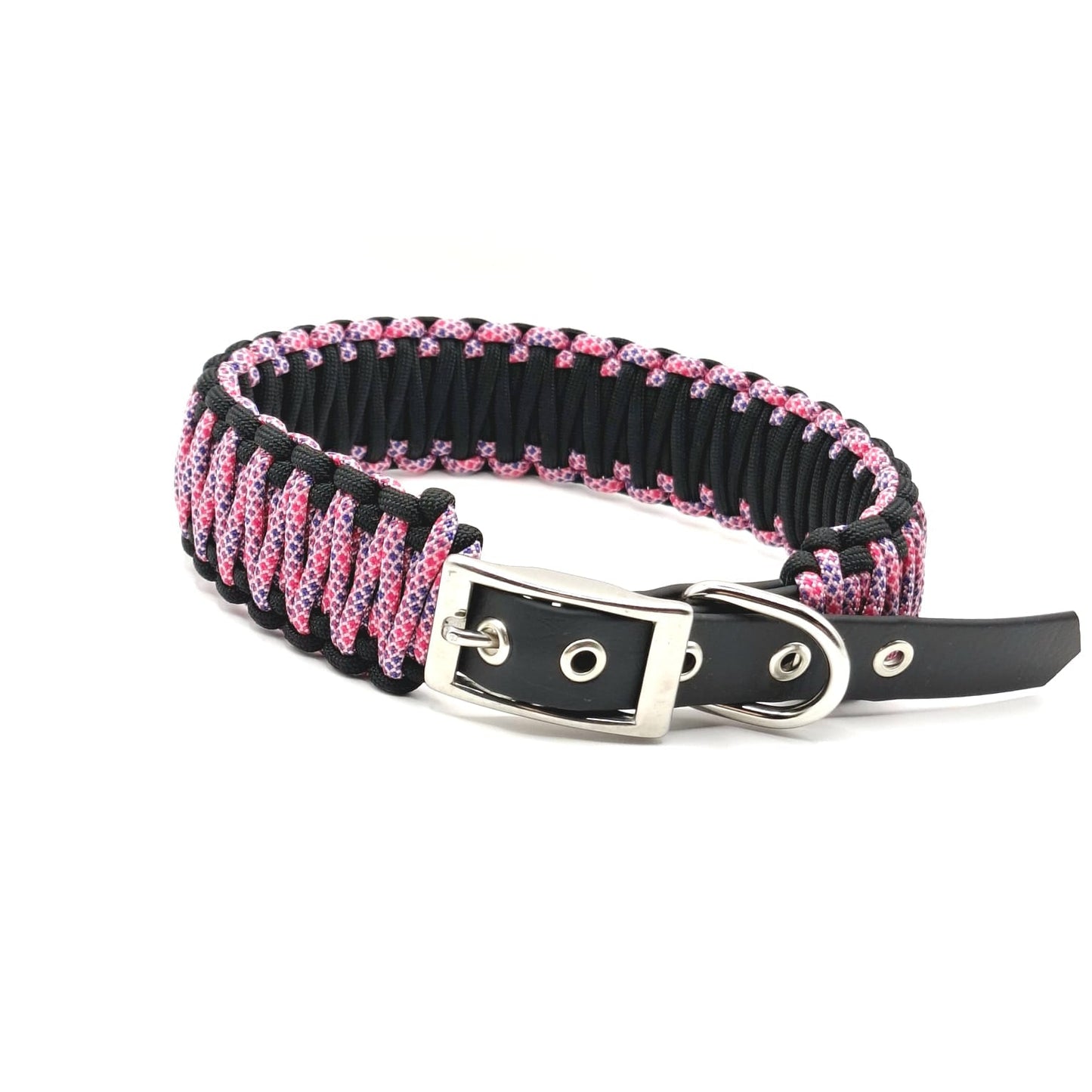 Halsband Extra Breit Magenta / Messeware / ab Halsumfang 36cm - 61cm