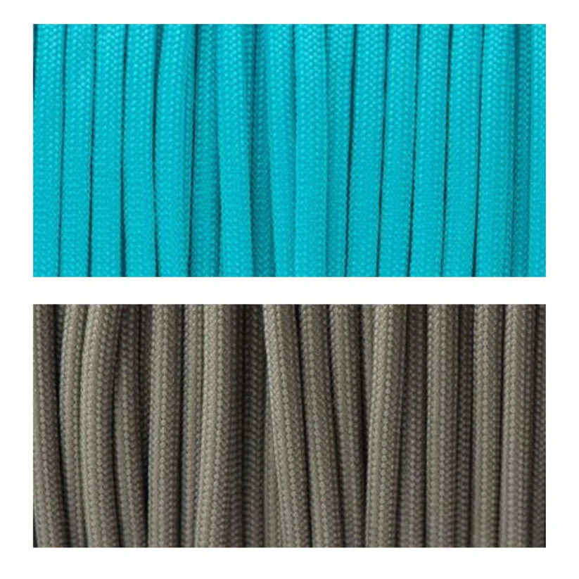 Halsband Neon Türkis /Messeware / Halsumfang ab 34cm - 51cm