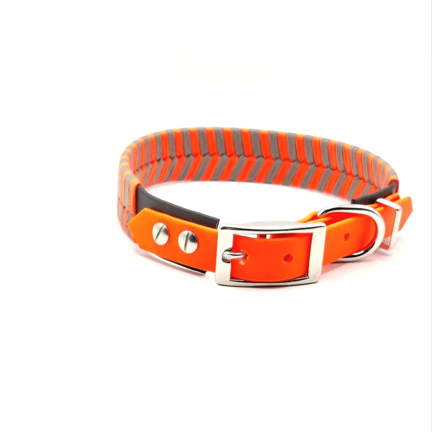 Halsband Orange /Messeware / Halsumfang ab 34cm - 51cm