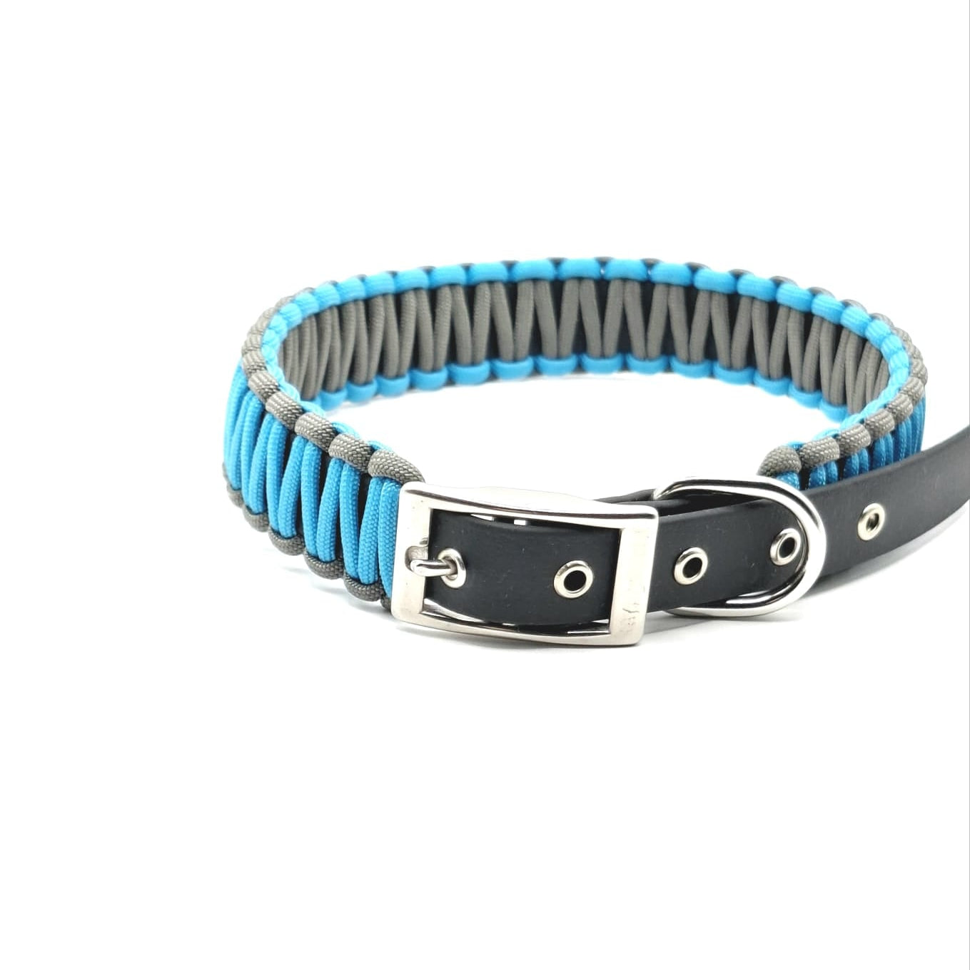 Halsband Neon Türkis / Messeware / ab Halsumfang 34cm - 63cm