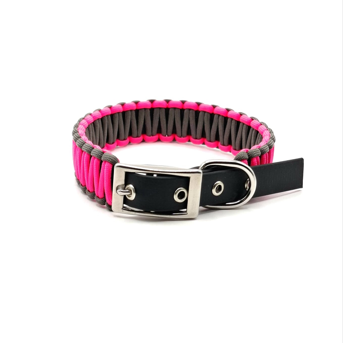 Halsband Neon Pink / Messeware / ab Halsumfang 34cm - 63cm