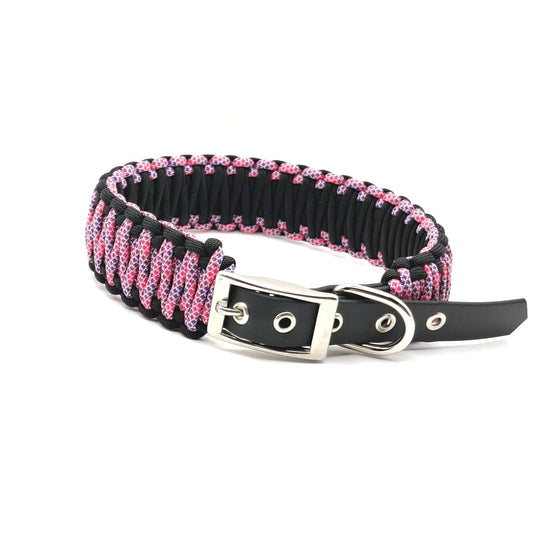 Halsband Extra Breit Magenta / Messeware / ab Halsumfang 36cm - 61cm