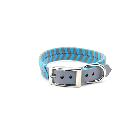 Halsband Türkis /Messeware / Halsumfang ab 28cm - 39cm