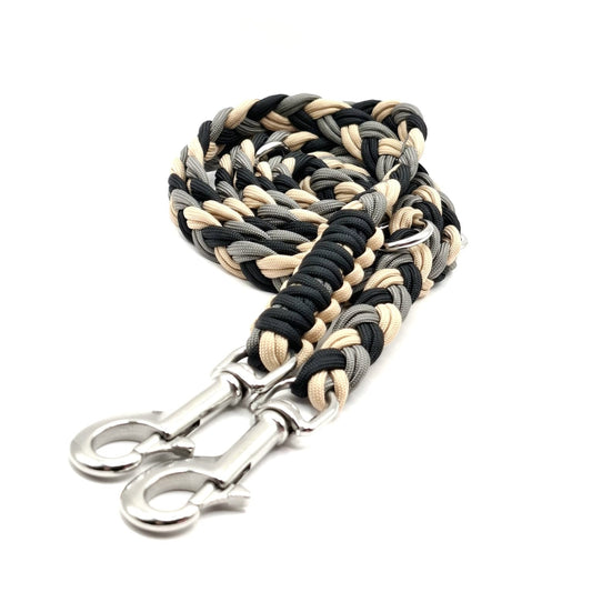 Paracordleine / Ready to Buy / Schwarz Tan